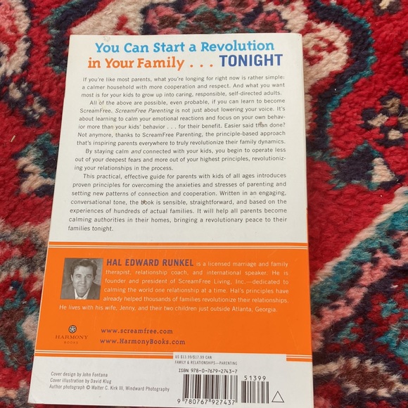 Scream free parenting paperback book by Hal Edward Runkel - Picture 5 of 5